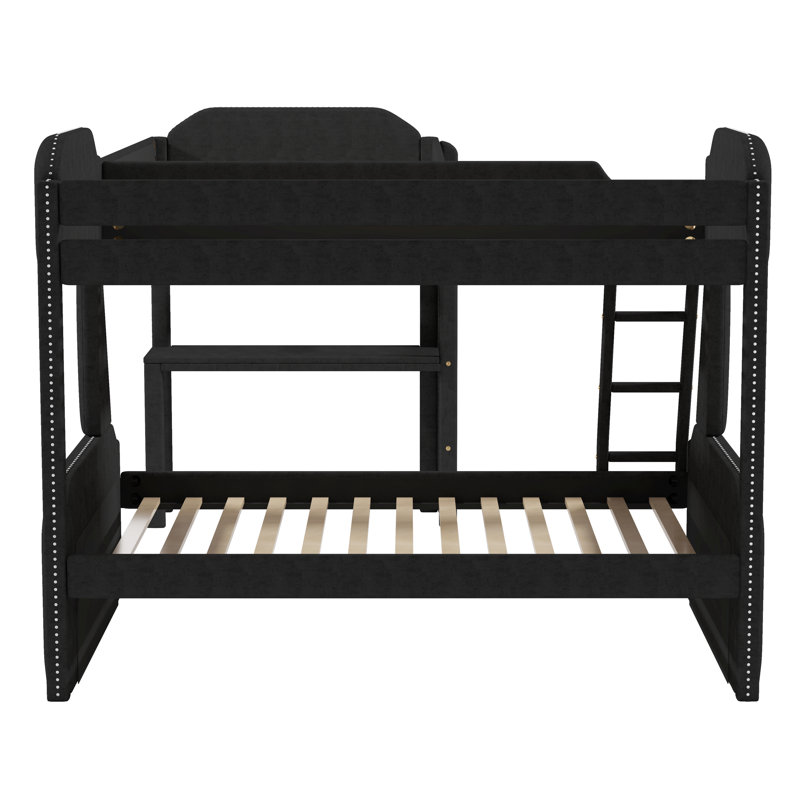 Harriet Bee Gitto Kids Twin Over Full Bunk Bed Wayfair